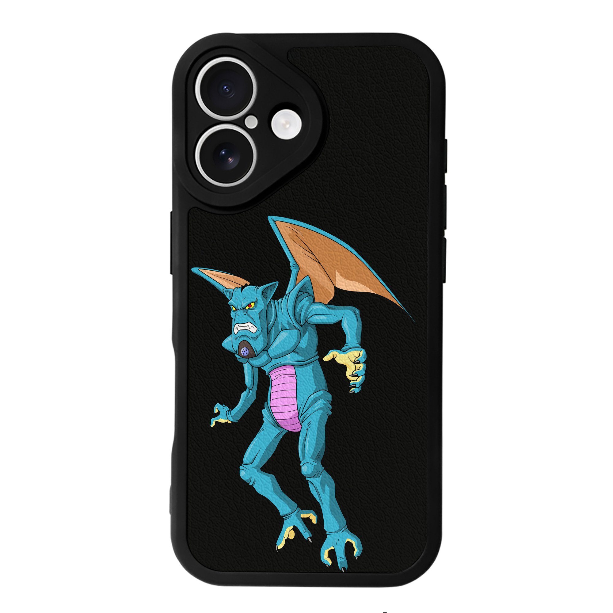 （画像用） ドラゴンボール DRAGON BALL 【iPhone 16シリーズ対応】シリコンスマホケース（レザー調） 材質：シリコン